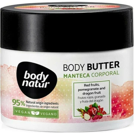 Body Natur Red Fruit Moisturising Body Butter für alle Hauttypen 200ml