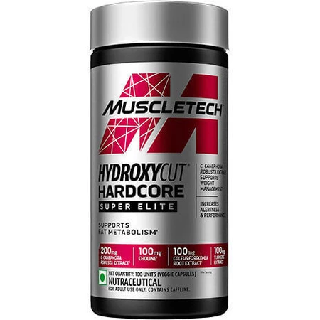 MuscleTech Hydroxycut Hardcore Super Elite 100 veget 100 capsules