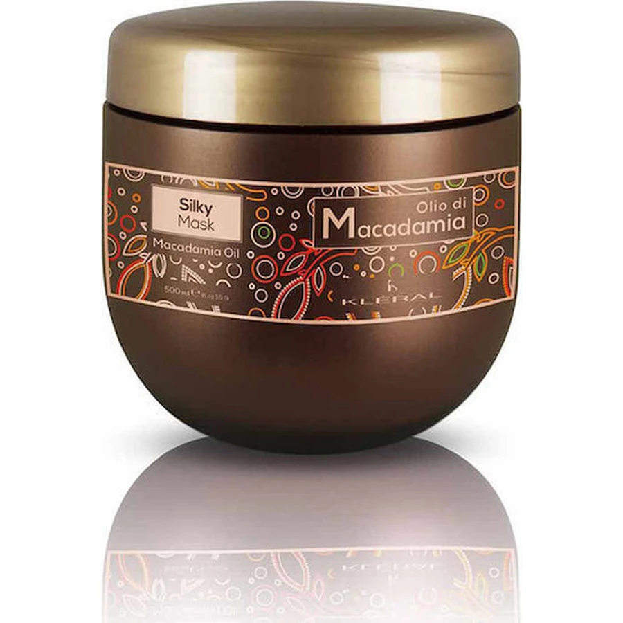 Kleral Macadamia Macadamia Silky Mask Masque capillaire réparateur 500ml