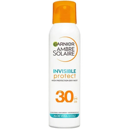 Garnier Invisible Protect Mist Mist Waterproof Sun Protection Body Mist SPF30 150ml