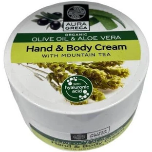 Aura Greca Hydraterende Lichaamscrème met Hyaluronzuur voor droge/zeer droge huid 50ml