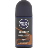 Nivea Men Deep Black Carbon Espresso 48h Antiperspirant Deodorant 48h Roll-On 50ml