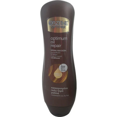 Orzene Cerveza Crema Capilar para Cabello Dañado y Muy Seco Reconstrucción/Acondicionador Nutritivo para Cabello Seco 250ml