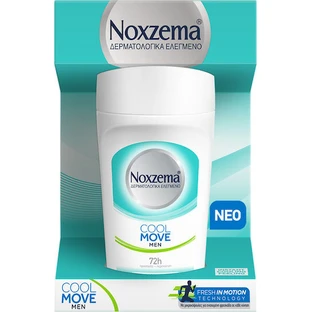 Noxzema Cool Move Men Déodorant Antiperspirant 72h Roll-On 50ml