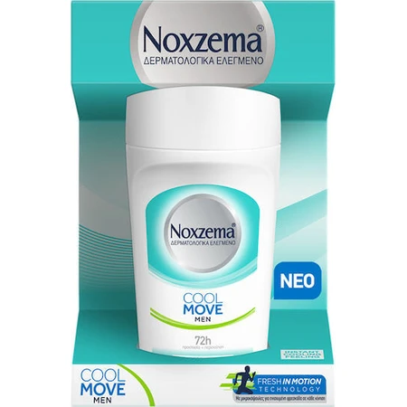 Noxzema Cool Move Men Déodorant Antiperspirant 72h Roll-On 50ml