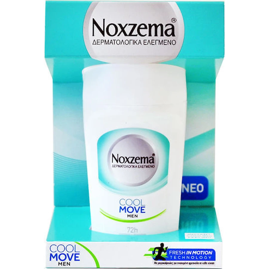 Noxzema Cool Move Men Déodorant Antiperspirant 72h Roll-On 50ml