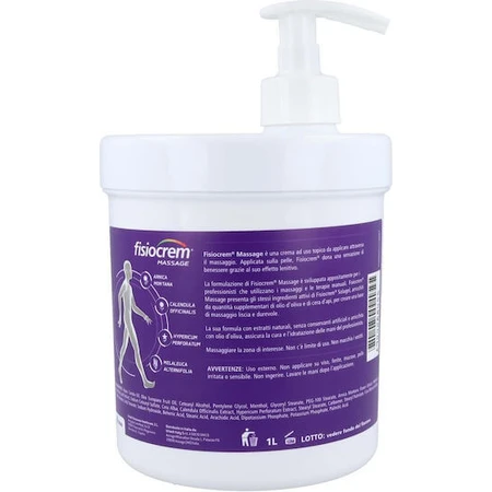 Fisiocrem Body Massage Cream 1 Liter