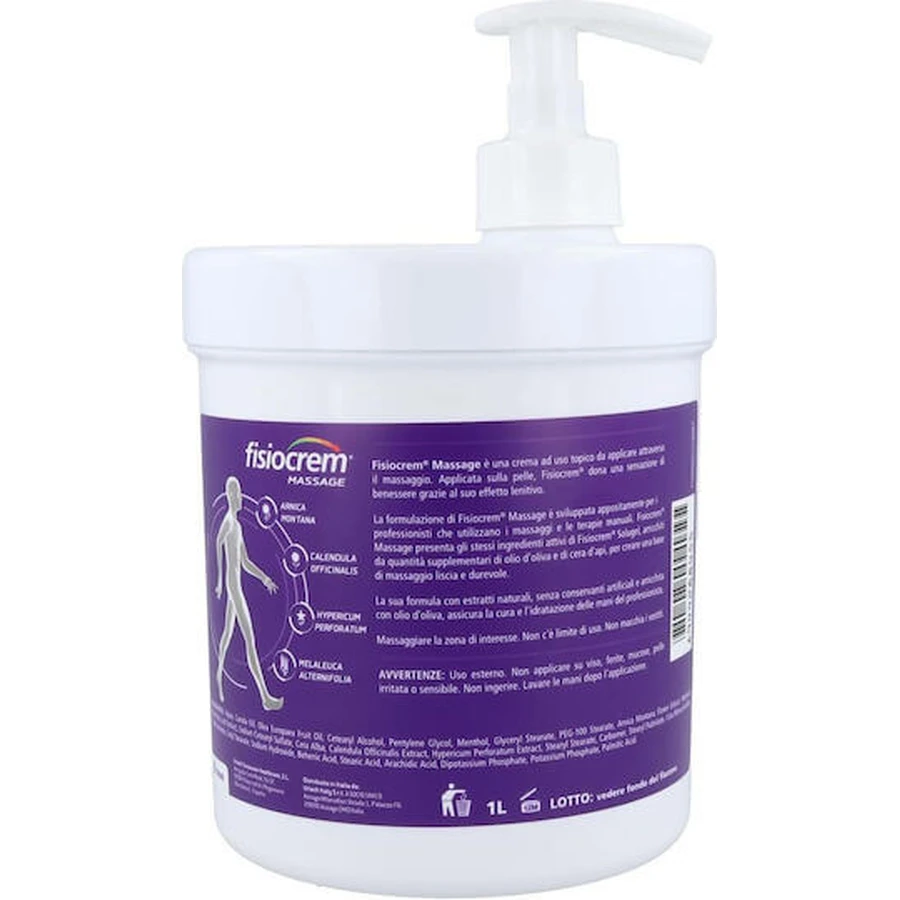 Fisiocrem Body Massage Cream 1 Liter