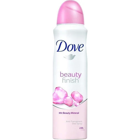 Dove Beauty Finish Angereichert mit lichtreflektierenden Mineralien Deodorant 48h Spray 150ml