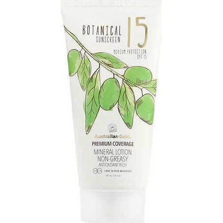 Australian Gold Botanical Botanical Mineral Waterproof Sunscreen Body Lotion SPF15 147ml