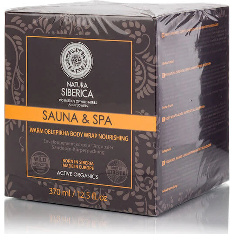 Natura Siberica Sauna & Spa Crema Corporal Anticelulítica Oblepikha Wrap 370ml