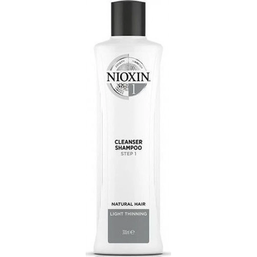 Nioxin System 1 Volumiserende Shampoo Tegen Haaruitval Voor Alle Haartypen 300ml