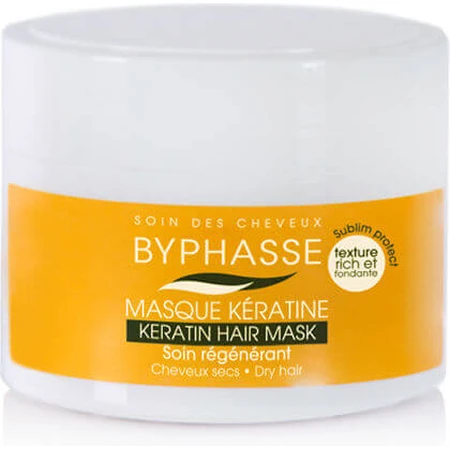 Byphasse Mascarilla capilar con queratina Mascarilla capilar reparadora 250ml