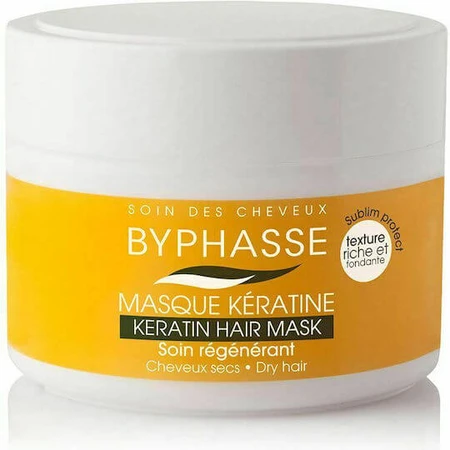 Byphasse Mascarilla capilar con queratina Mascarilla capilar reparadora 250ml