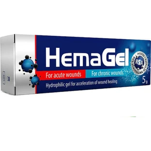 Hemagel Hydrophilic Wound Healing Gel 5gr