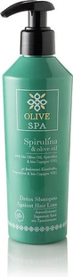 OliveSpa Espirulina y Aceite de Oliva Champú Anticaída para Todo Tipo de Cabello 250ml