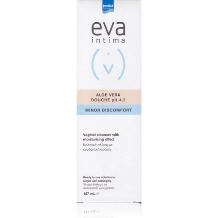 InterMed Eva Intima Intima Licht Ongemak Aloë Vera Douche pH 4.2 Vloeibaar 147ml