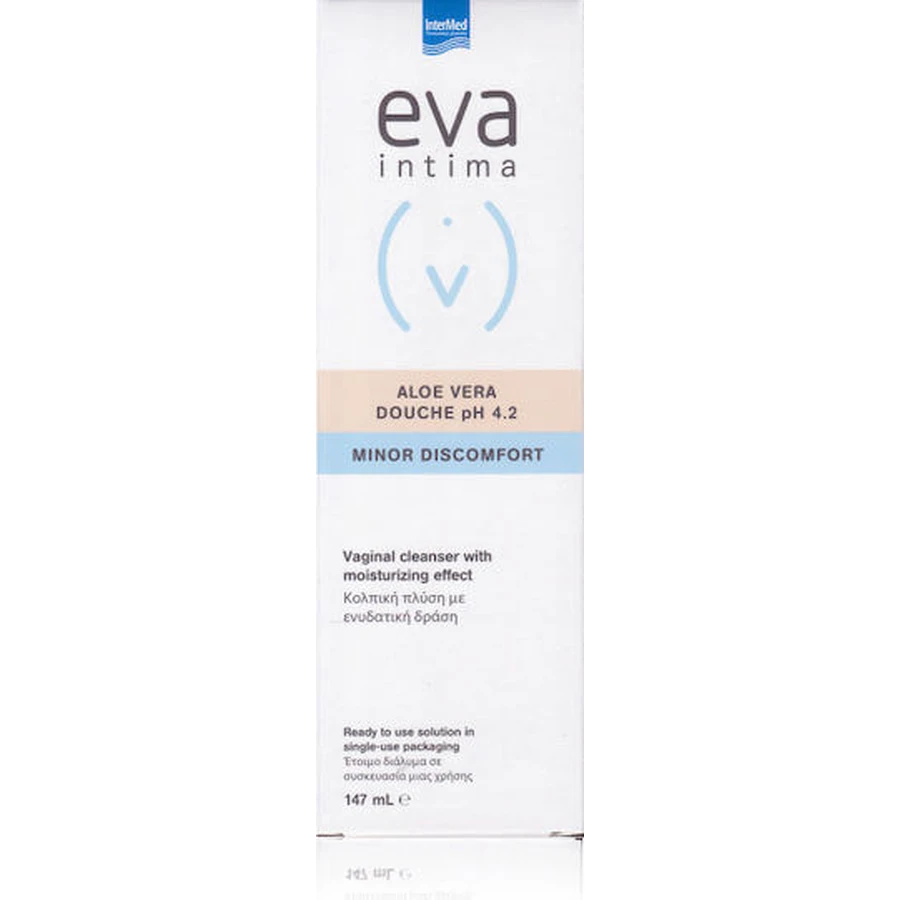 InterMed Eva Intima Intima Licht Ongemak Aloë Vera Douche pH 4.2 Vloeibaar 147ml