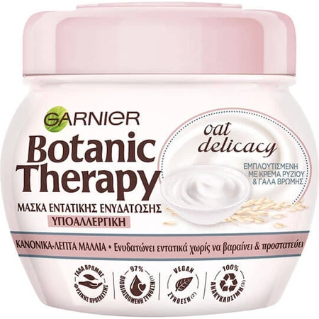 Garnier Botanic Therapy Leche de Avena Delicadeza Mascarilla Capilar Hidratante 300ml
