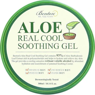 Benton Aloe Real Gel Hidratante Regenerador con Aloe Vera para Pieles Secas 300gr