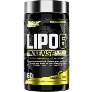 Nutrex Lipo 6 Black Intense Ultra Concentré avec Arôme Intense 60 gélules