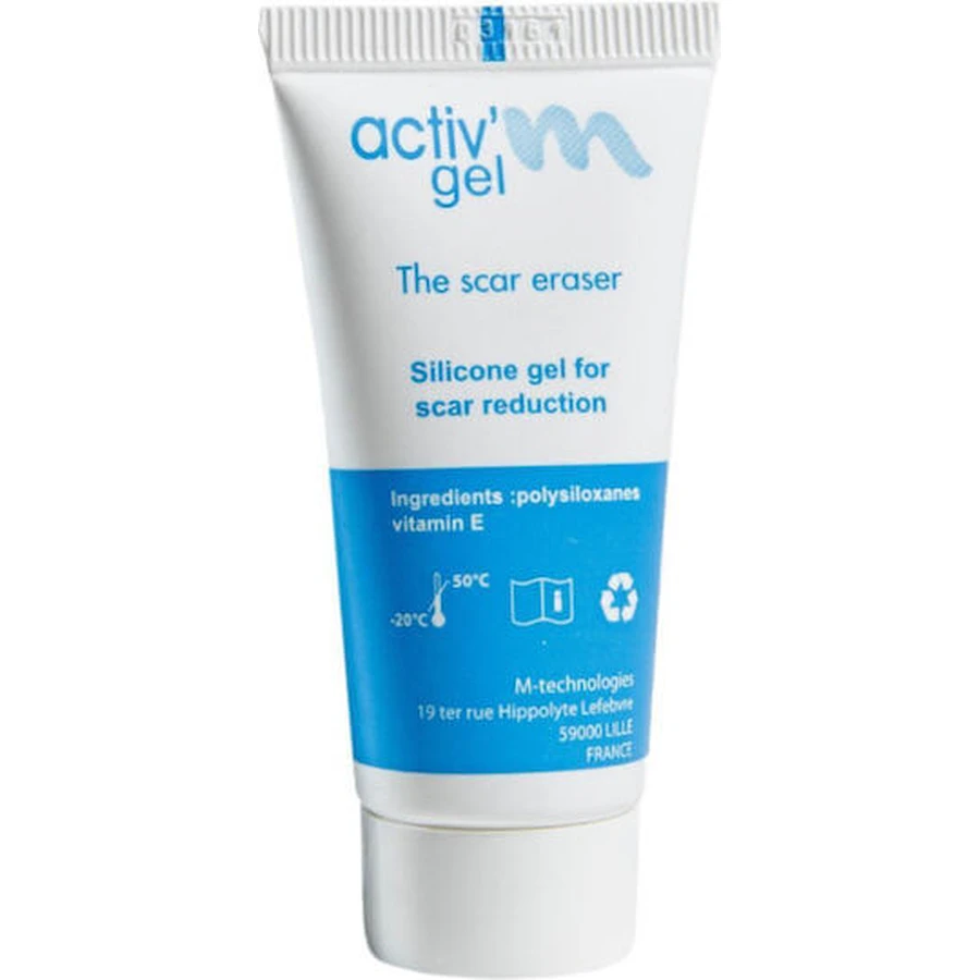 Activ'm Littekengel Siliconengel voor littekenbehandeling Therapiegel voor de preventie en behandeling van hypertrofische littekens en keloïden 20g