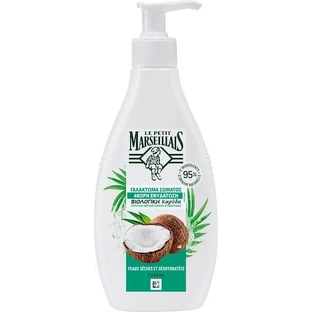 Le Petit Marseillais Cocos Bio Moisturizing Body Milk with Coconut Coconut Fragrance for dry/very dry skin 250ml
