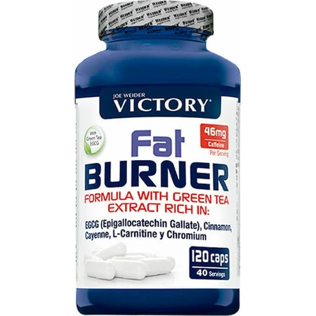 Weider Fat Burner sin sabor 120 cáps.