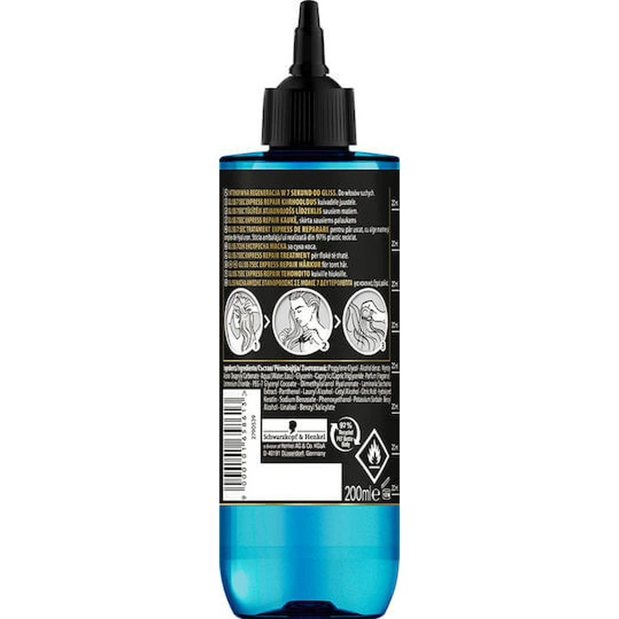 Schwarzkopf Gliss Haarbehandeling 7 Aqua Revive Hydraterend Masker 200ml