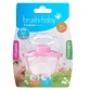 Frontease toothbrush pacifier, +3 months, pink, Brush Baby