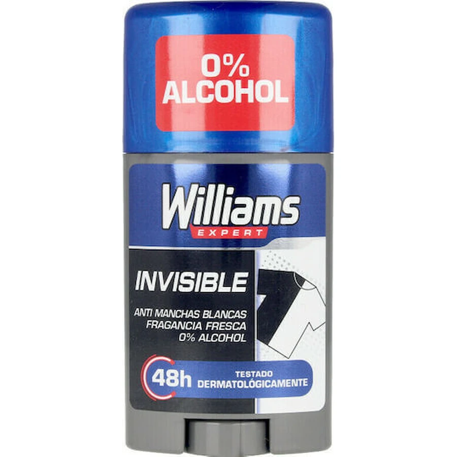 William's Expert Invisible 48h Deodorant 48h Deodorant Stick 75ml