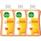 Dettol Recambio Pomelo Jabón de Manos 3x750ml