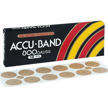 Cosval Banda Accu 800 Gauss Parches Magnéticos 12pcs