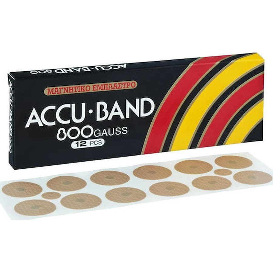 Cosval Banda Accu 800 Gauss Parches Magnéticos 12pcs
