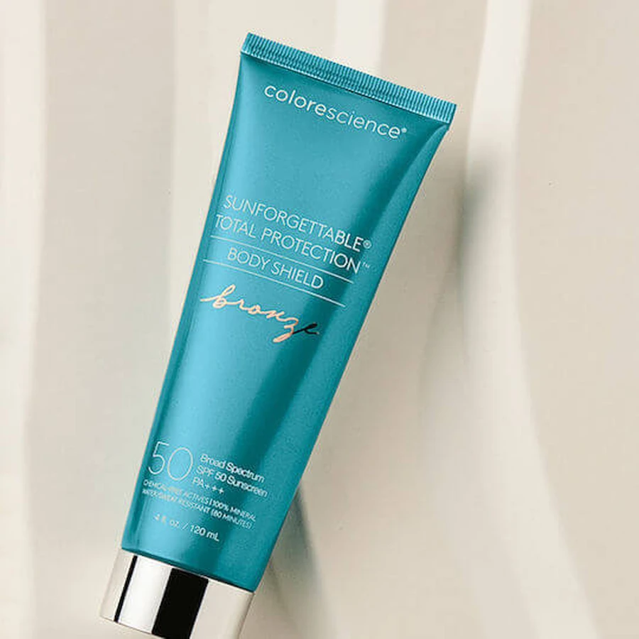 Colorescience Sunforgettable Sunforgettable Total Protection Waterproof Sunscreen Body Lotion SPF50 mit Bronze-Pigment 120ml