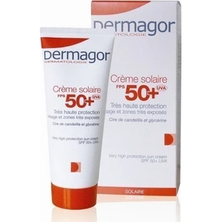 Dermagor Crème Solaire Crème Visage Anti-Soleil SPF50 40ml