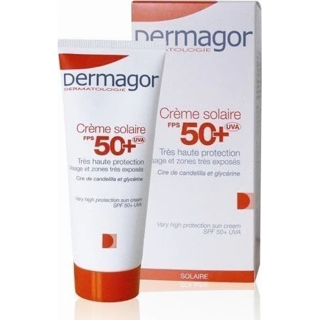 Dermagor Crème Solaire Crème Visage Anti-Soleil SPF50 40ml