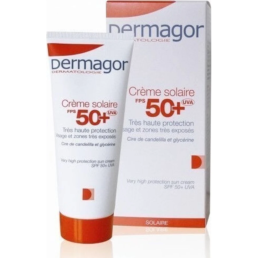 Dermagor Crème Solaire Crème Visage Anti-Soleil SPF50 40ml