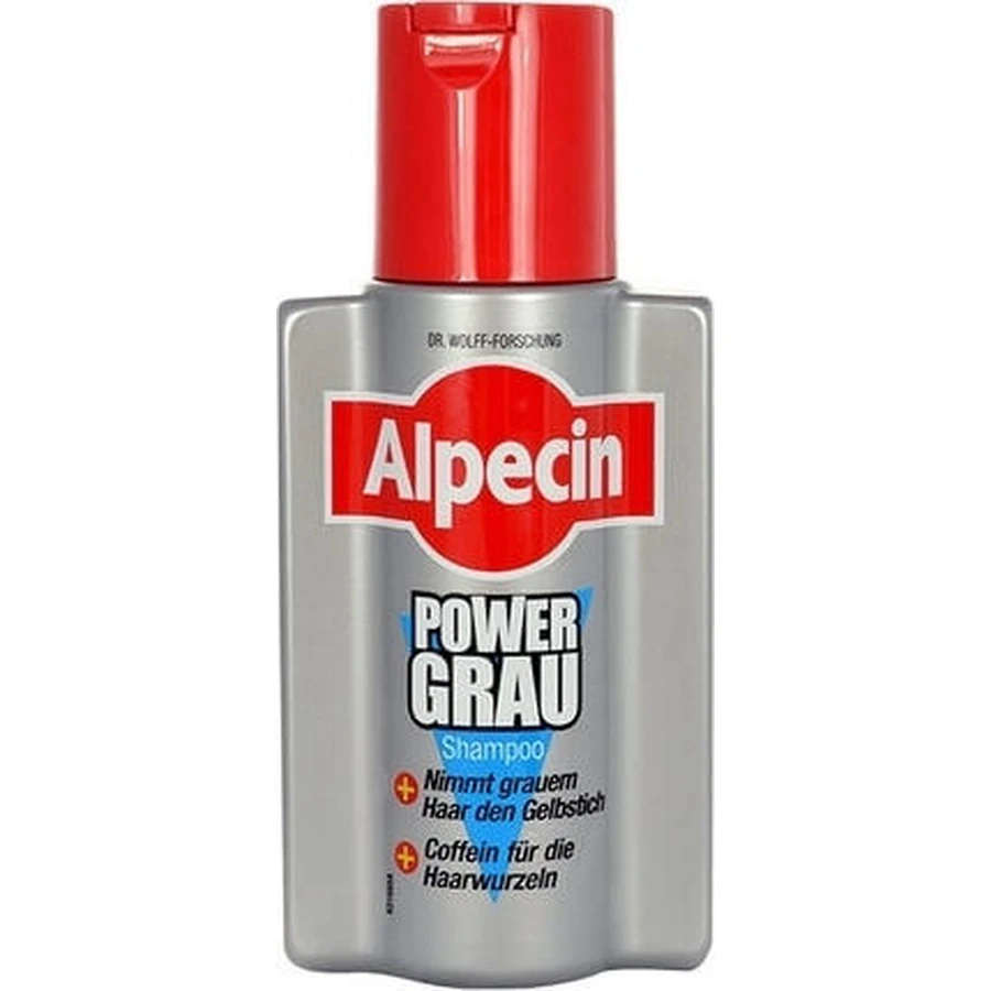 Alpecin Powergrey Anti Haaruitval - Shampoo voor rijp haar Tegen Haaruitval Voor Geverfd Haar 200ml