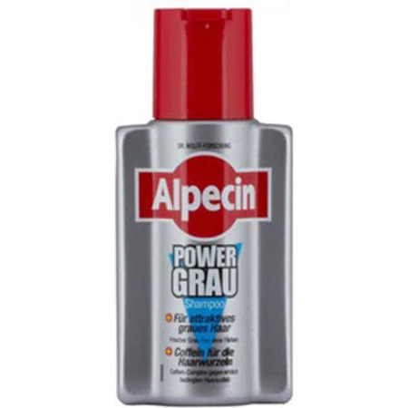 Alpecin Powergrey Anti Haaruitval - Shampoo voor rijp haar Tegen Haaruitval Voor Geverfd Haar 200ml