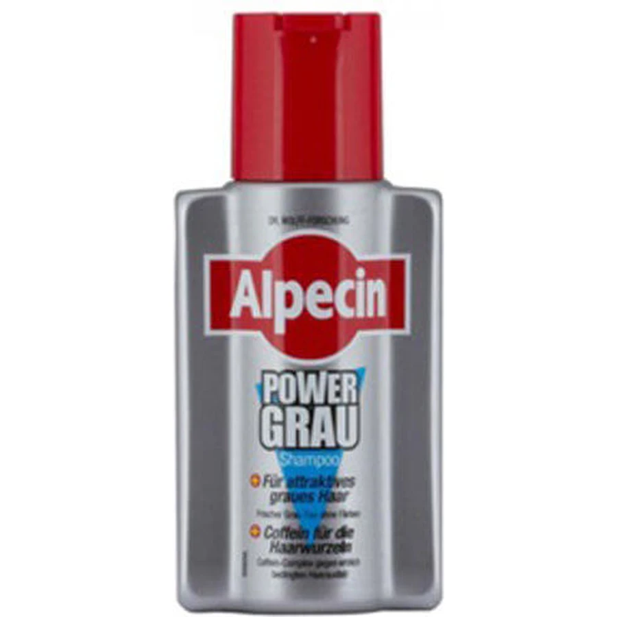 Alpecin Powergrey Anti Haaruitval - Shampoo voor rijp haar Tegen Haaruitval Voor Geverfd Haar 200ml