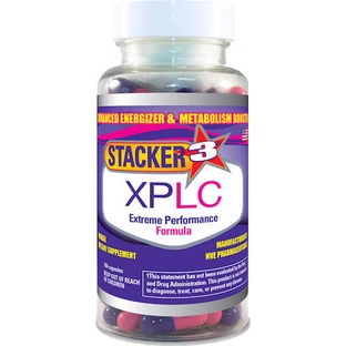 Stacker 2 3 XPLC met niet-gearomatiseerde smaak 100 capsules