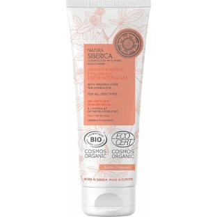 Natura Siberica Hyaluronic Hyaluronic Face Scrub Gel mit Bio-Kyrillentee Hydrolat 75ml
