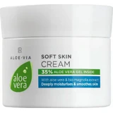 LR Aloe Via Aloe Vera Aloe Vera Soft Skin Cream Crème hydratante pour le corps à l'Aloe Vera pour les peaux sèches et sensibles 100ml
