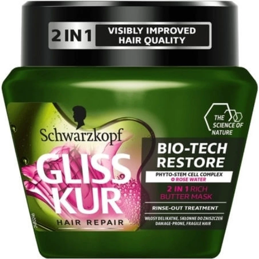 Schwarzkopf Gliss Bio-tech Restore Repair Haarmasker 300ml