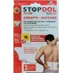 Pharmadoct StopDol Alivio del Dolor con Árnica, Garra del Diablo y Sauce Parches Calentadores 2pcs