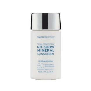 Colorescience Total Protection No Show Mineral Mineral Mineral Sunscreen Face SPF50 78ml