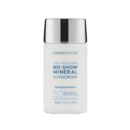 Colorescience Total Protection No Show Mineral Mineral Mineral Sunscreen Face SPF50 78ml