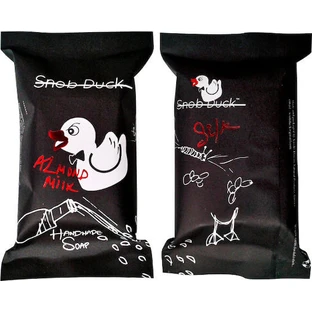 Snob Duck Handgemachte Seife Mandelmilch Seide Seife Körper Bar 100gr