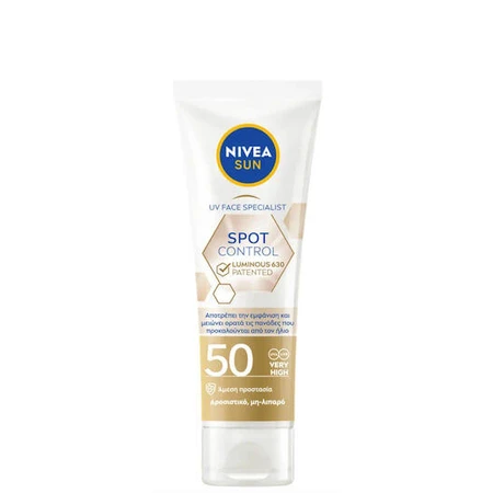 Nivea Spot Control Luminous 630 Sun Protection Face Cream SPF50 40ml